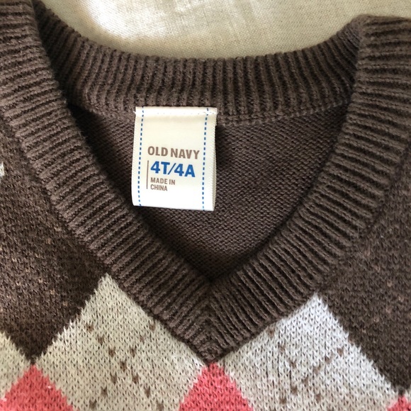 Boys Sweater Vest - Picture 2 of 3